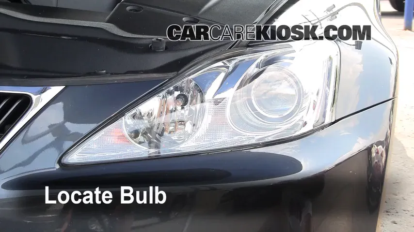 2008 Lexus IS250 2.5L V6 Lights Daytime Running Light (replace bulb)
